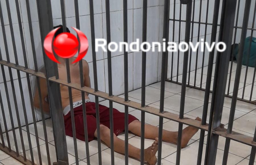 FLAGRANTE: Jovem é preso após arrastar mulher para banheiro e abusa-la