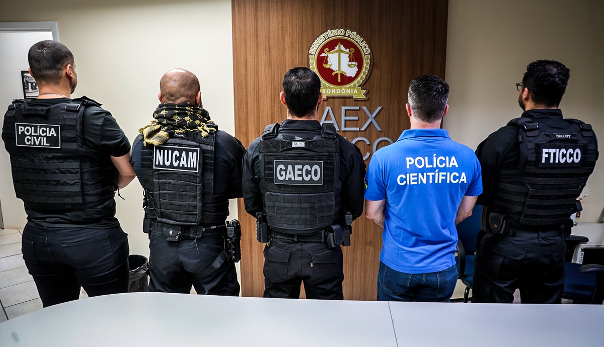 AUDÁCIA X: MP coordena operação em quatro estados contra facções criminosas
