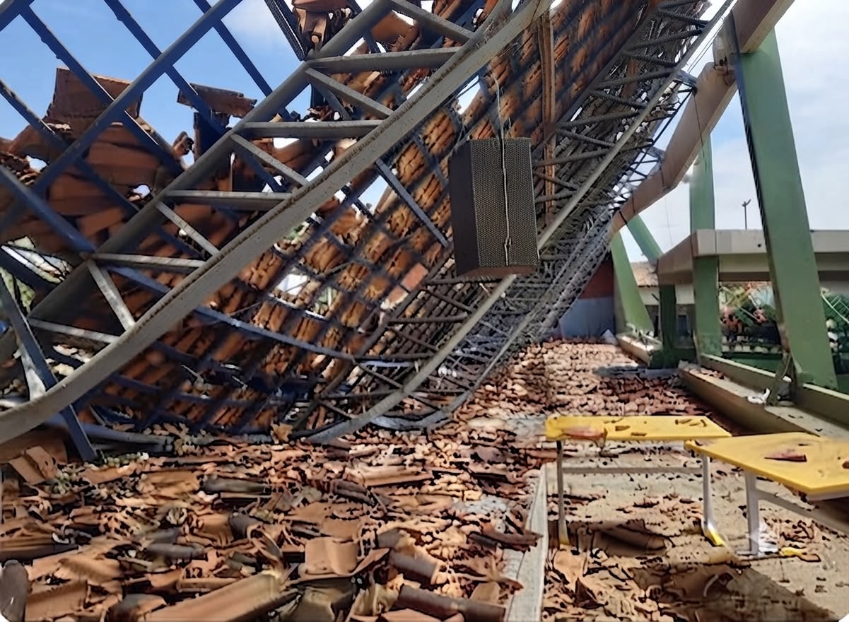 LUCAS TORRES: Deputado anuncia o início da obra do teto do pátio da Escola Buriti
