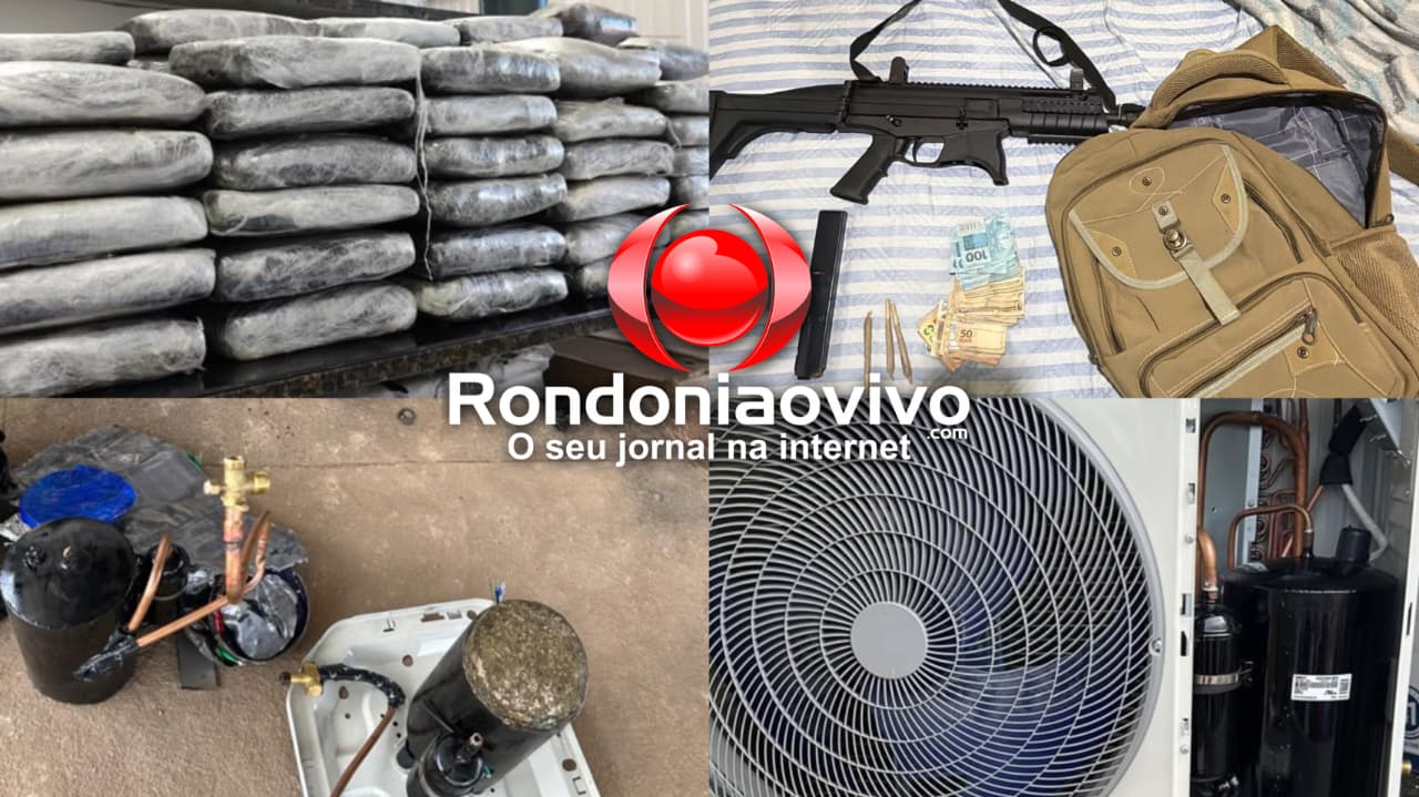 ROTA DO TRÁFICO: PF faz operação contra grupo que enviava drogas e fuzis de RO e AM para o Sudeste