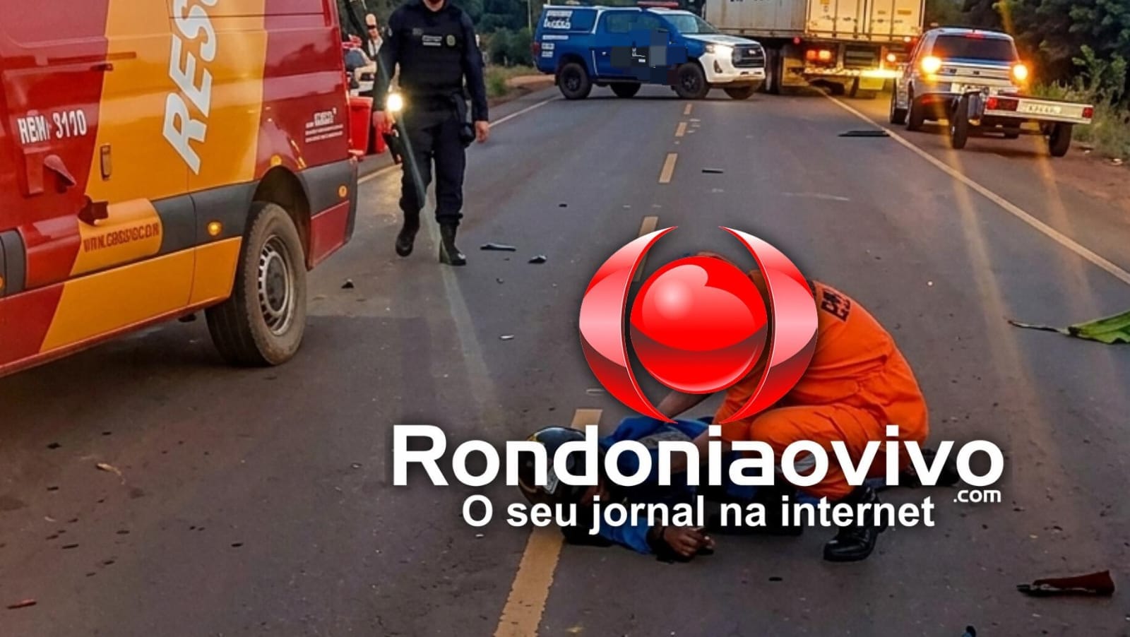 TRÁGICO: Casal morre após bater na traseira de caminhão e ser atropelado por carro