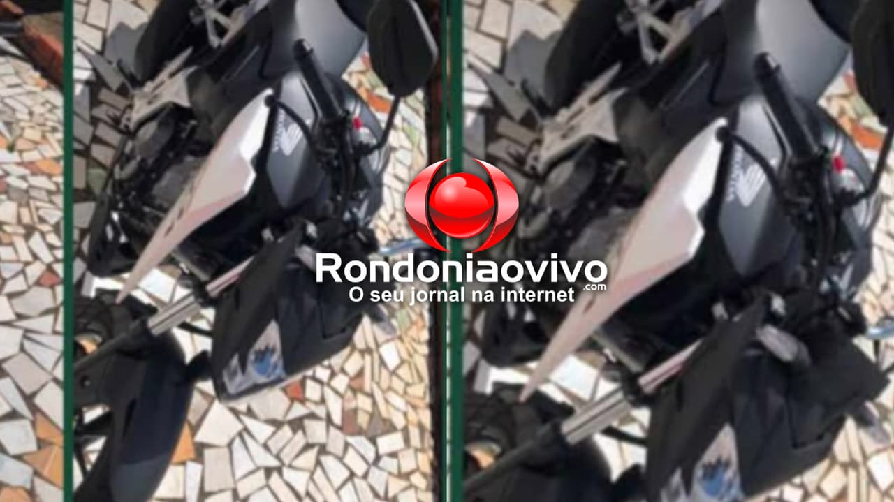 NA PINHEIRO: ​Motocicleta CB 300F Twister é furtada em frente da Nova 364