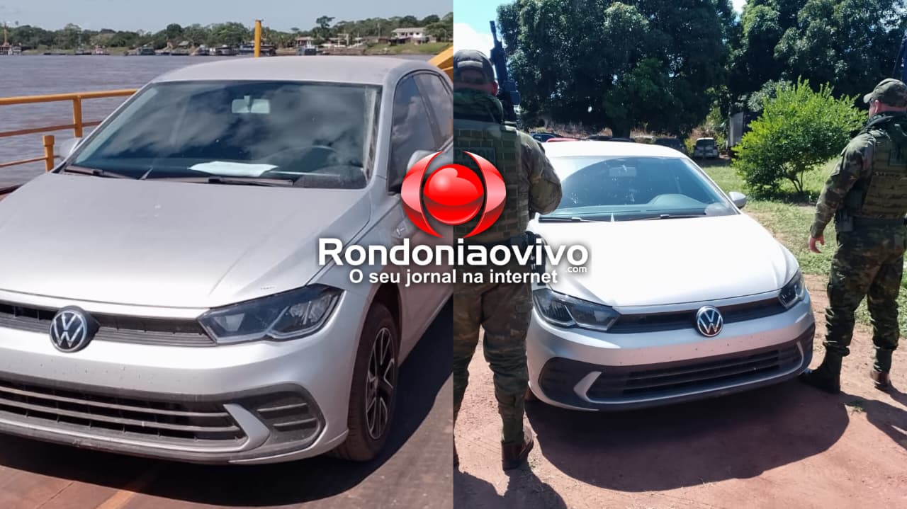 NA BOLÍVIA: Carro furtado em São Paulo é localizado pela polícia de Rondônia