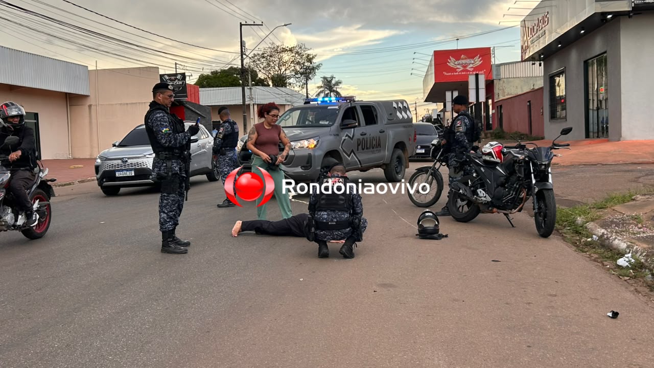 ASSISTA: Grave colisão entre motos deixa mulheres feridas