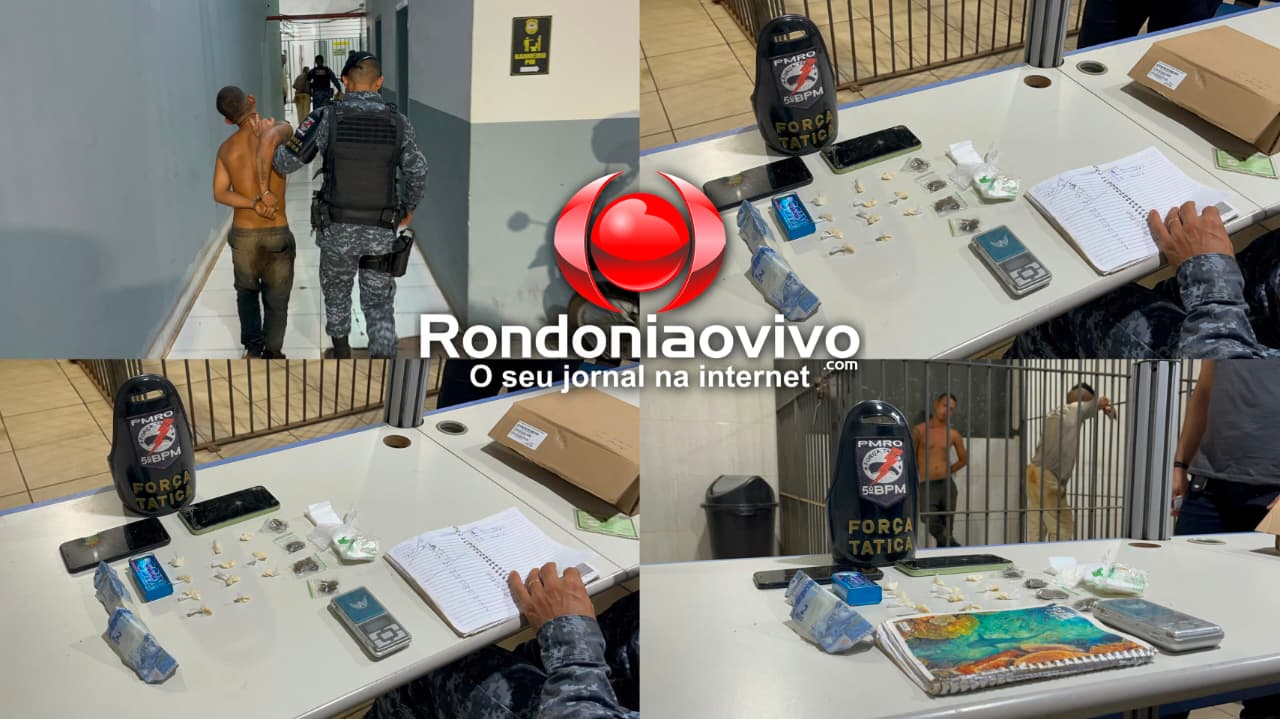 NÃO DUROU: Força Tática fecha boca de fumo recém-reaberta na zona Leste