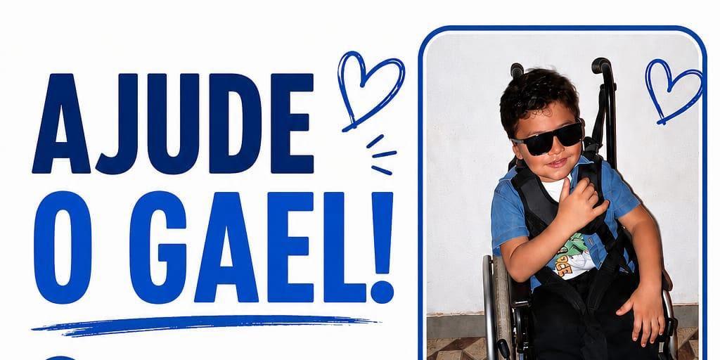 SOLIDARIEDADE: Gael precisa de ajuda para reabilitação