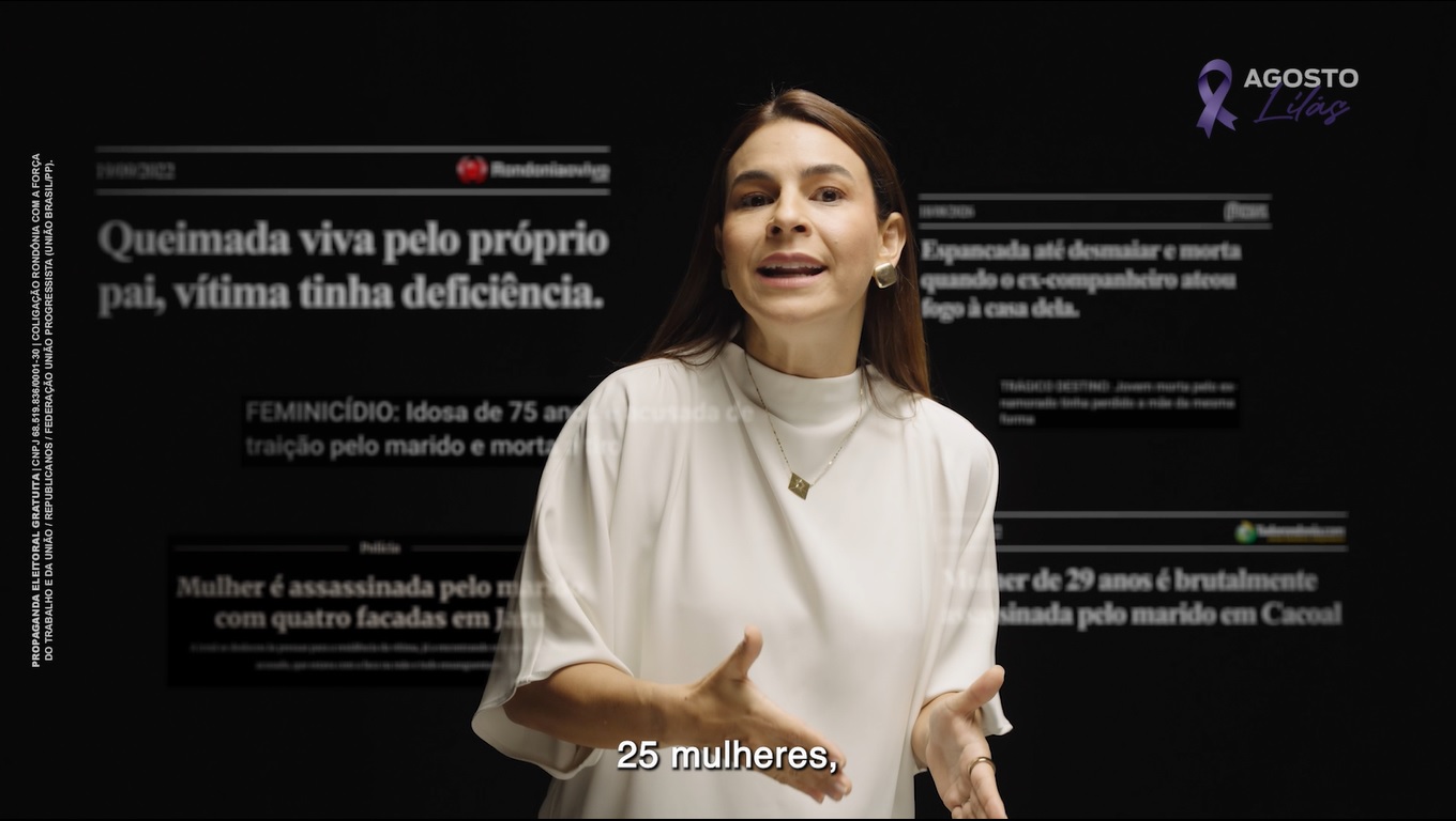 ENFRENTAMENTO: Mariana Carvalho cobra lei, polícia e coragem contra a morte de mulheres em RO