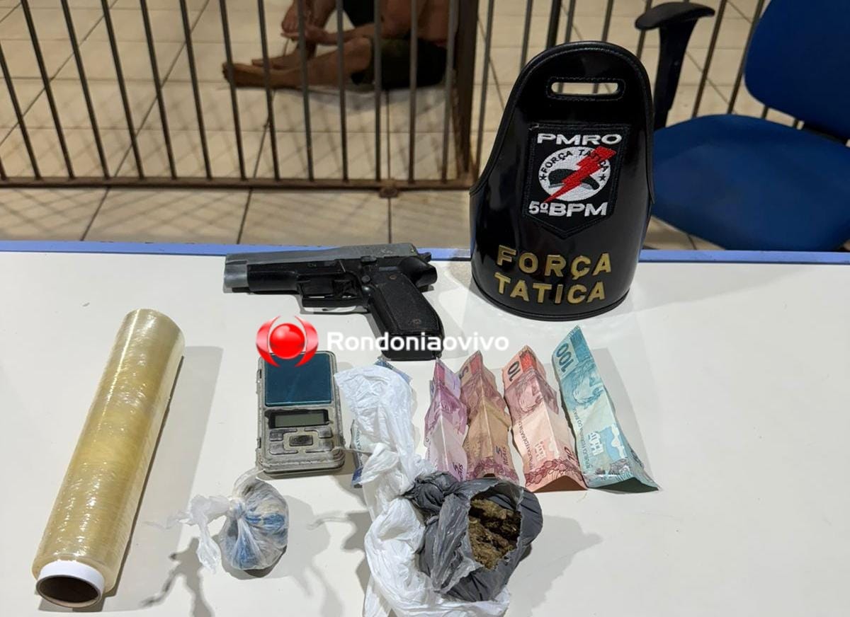 FORÇA TÁTICA: Polícia Militar prende acusado vindo do Amazonas por tráfico na capital