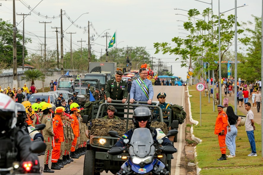 7 DE SETEMBRO: Porto Velho terá desfile cívico-militar a partir das 18 horas