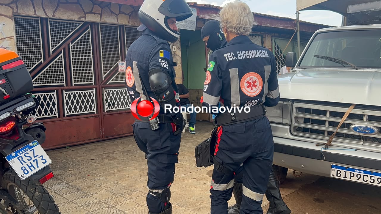 URGENTE: Homem sofre grave queda de telhado e equipe da Motolância é acionada