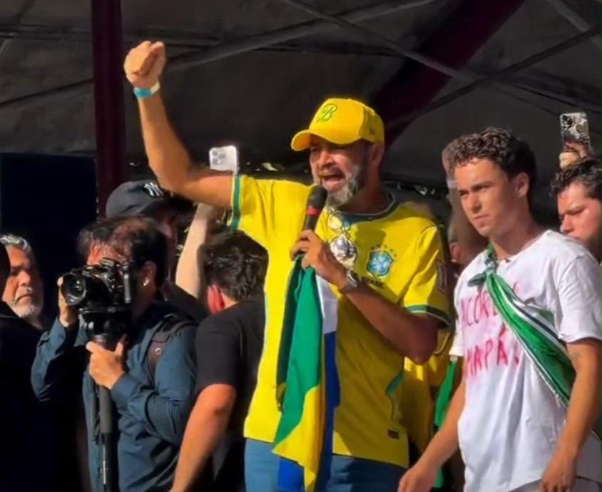 NO AMAPÁ: Bruno Scheid discursa com Nikolas Ferreira e cobra impeachment de Moraes
