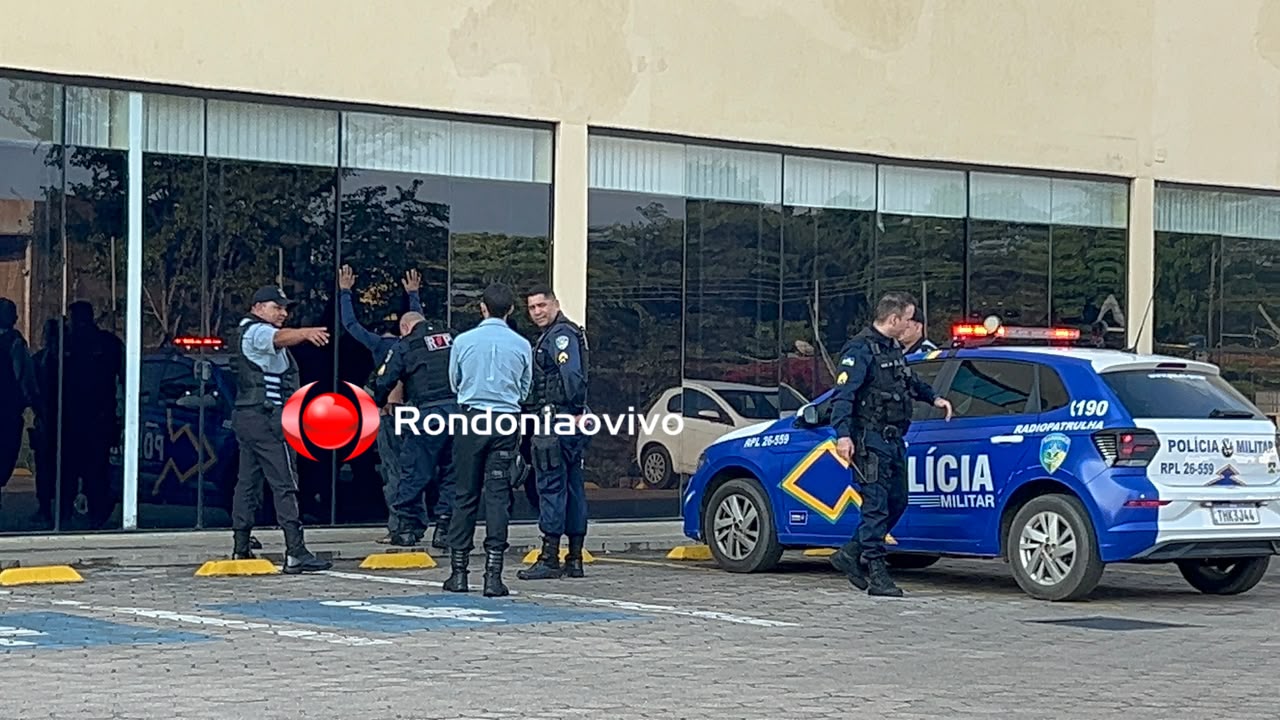URGENTE: Criminoso é preso após invadir prédio da Defensoria Publica para furtar