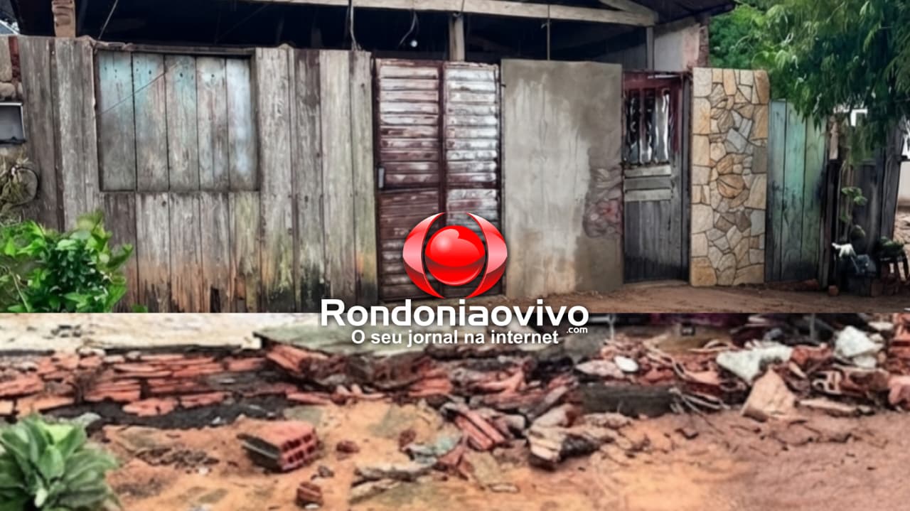 TRÁGICO: Mulher morre após desabamento durante forte ventania 