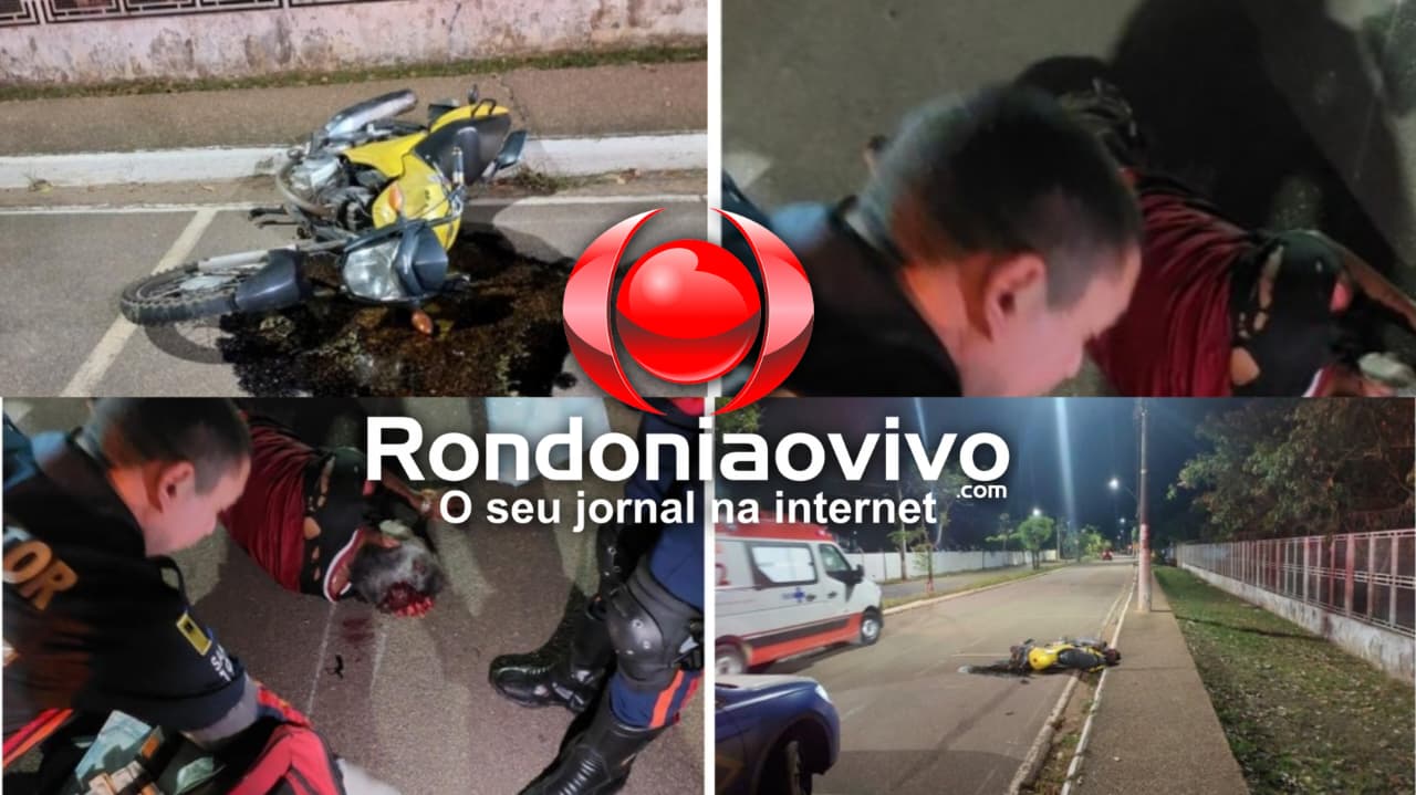 BÊBADO: Motorista é preso após provocar grave acidente com motociclista