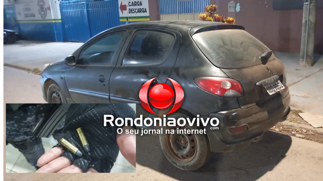 NO PLANALTO: Dupla flagrada com Peugeot furtado planejava ataques a tiros