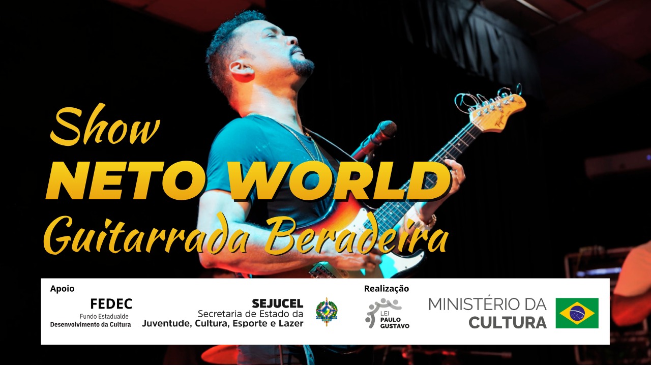 GUITARRADA BERADEIRA: Neto World leva sonoridade amazônica às plataformas digitais