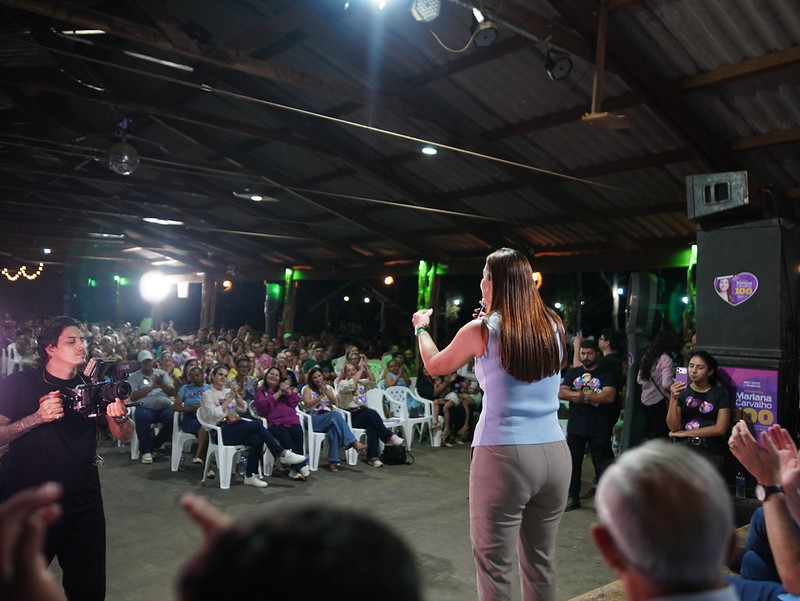 NA RETA FINAL: Mariana Carvalho reúne mais de 3 mil pessoas em agendas de sábado