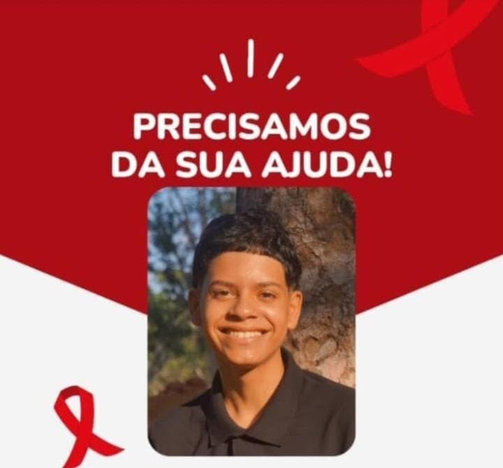 SOLIDARIEDADE: João Gabriel precisa de doação de sangue