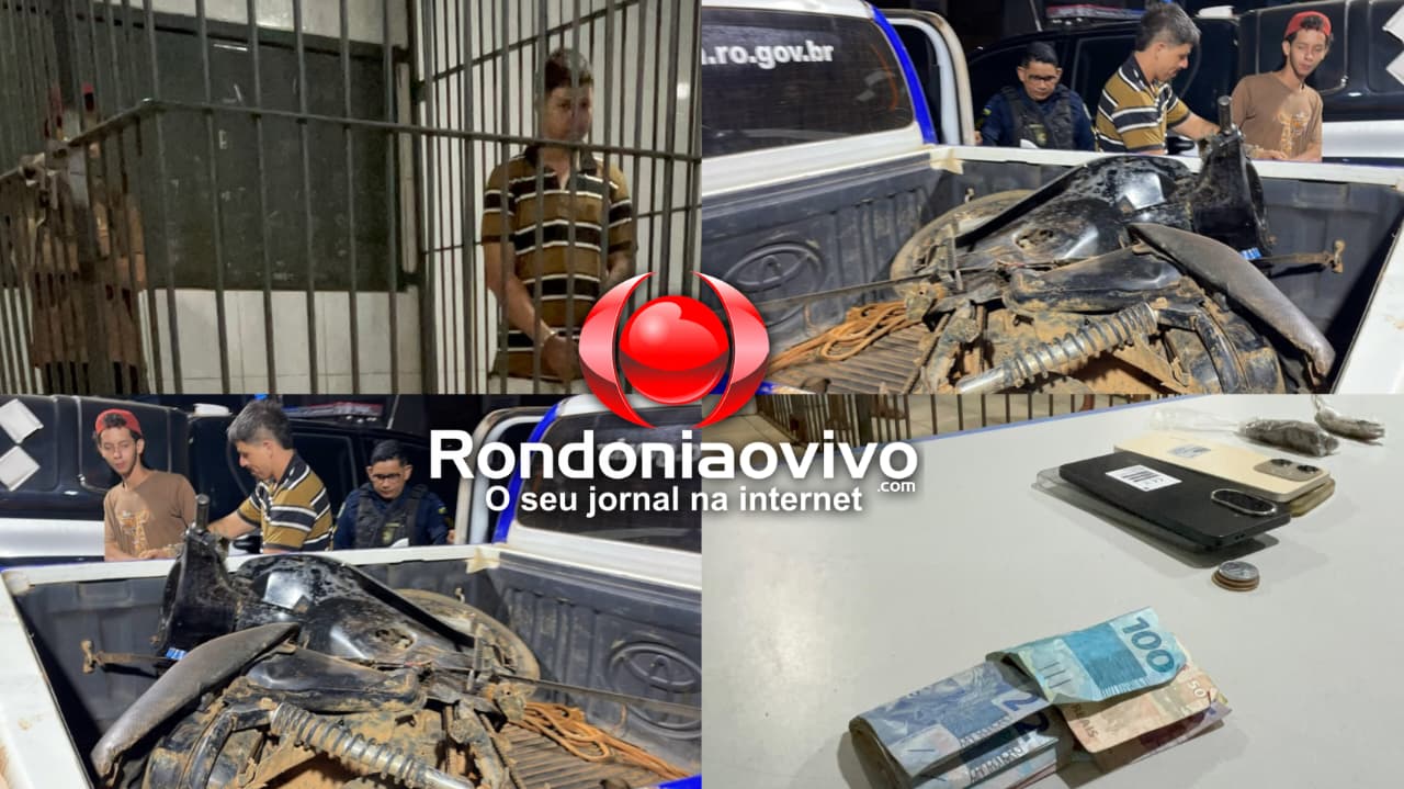 APÓS PERSEGUIÇÃO: Acusado de incendiar ônibus e comparsa são presos com drogas