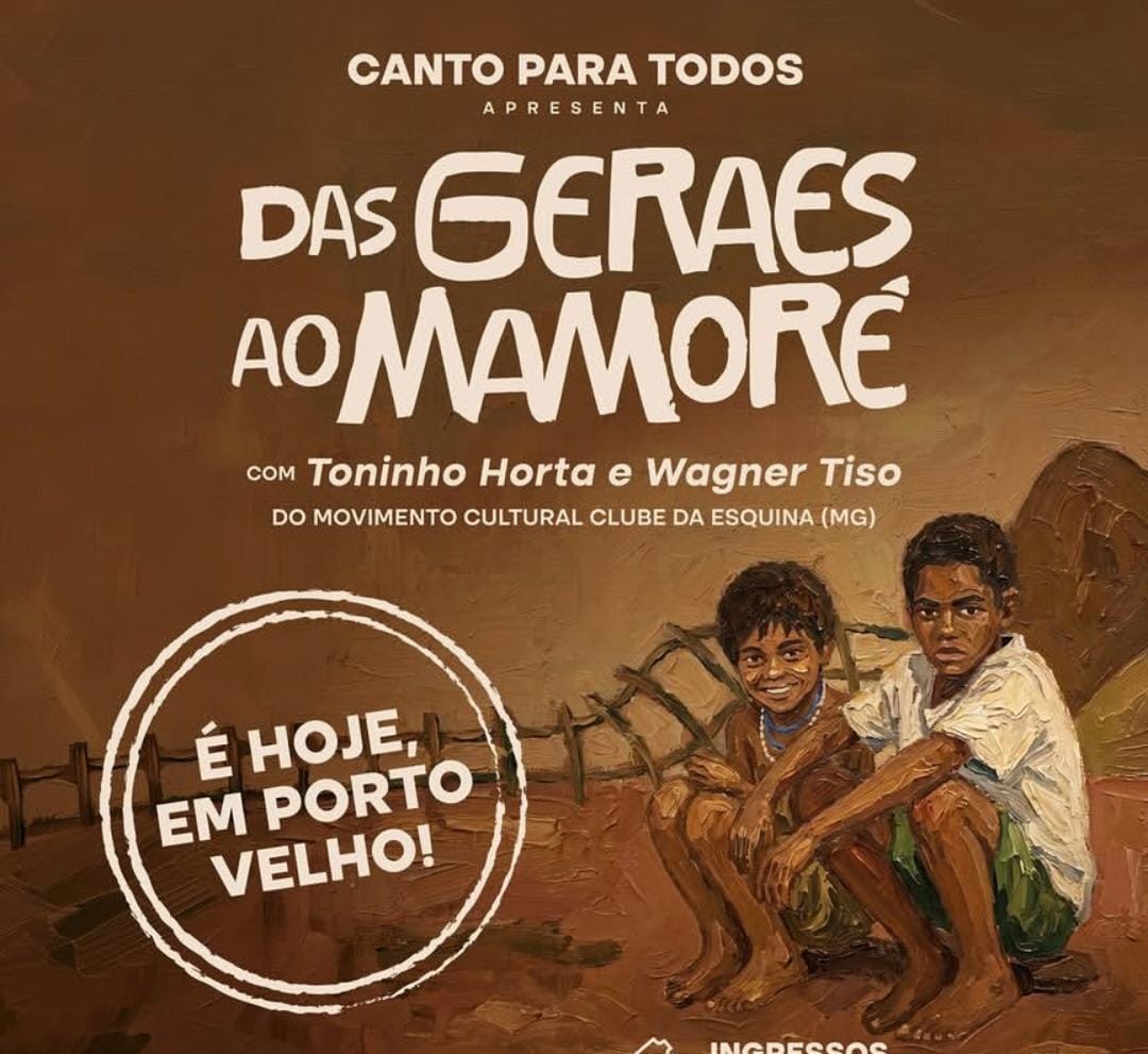 É HOJE!: Coral Canto Livre abre projeto “Das Geraes ao Mamoré” em PVH 
