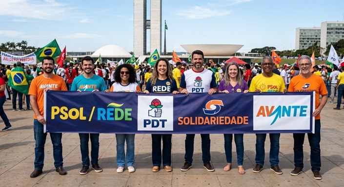 SEM O FUNDÃO: PSol/Rede, PDT, Solidariedade e Avante ficam fora da cláusula de barreira