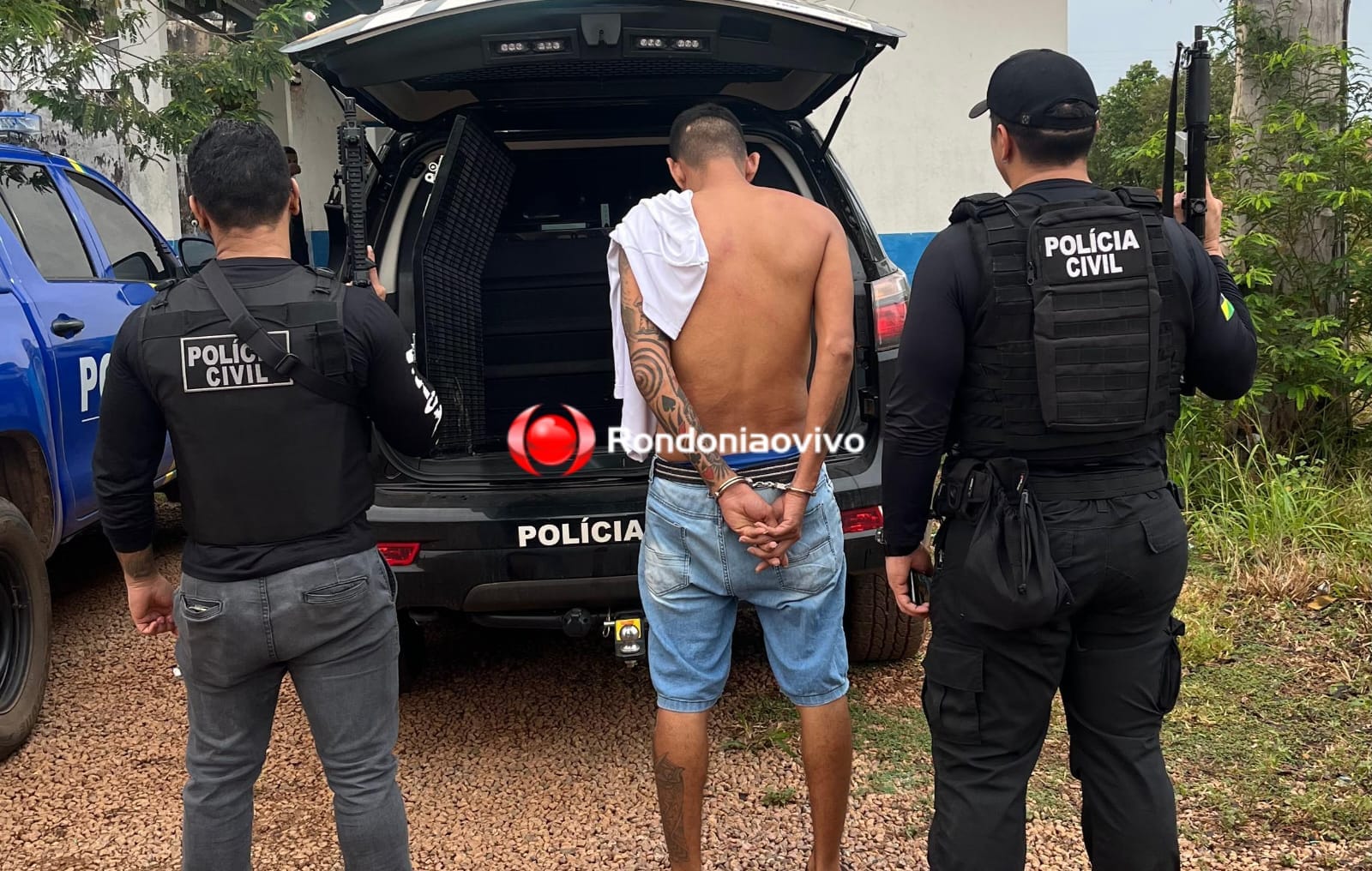 CERCO FECHADO: PC prende 'Boneco do CV' apontado como chefe do tráfico 