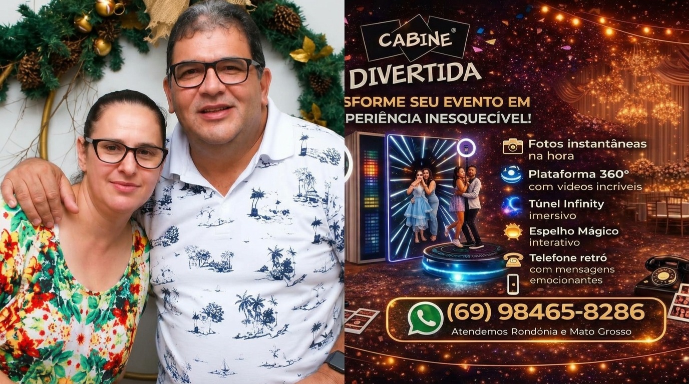 EMPREENDEDORISMO EM VILHENA: Casal transforma tecnologia e criatividade em negócio para festas e eventos 