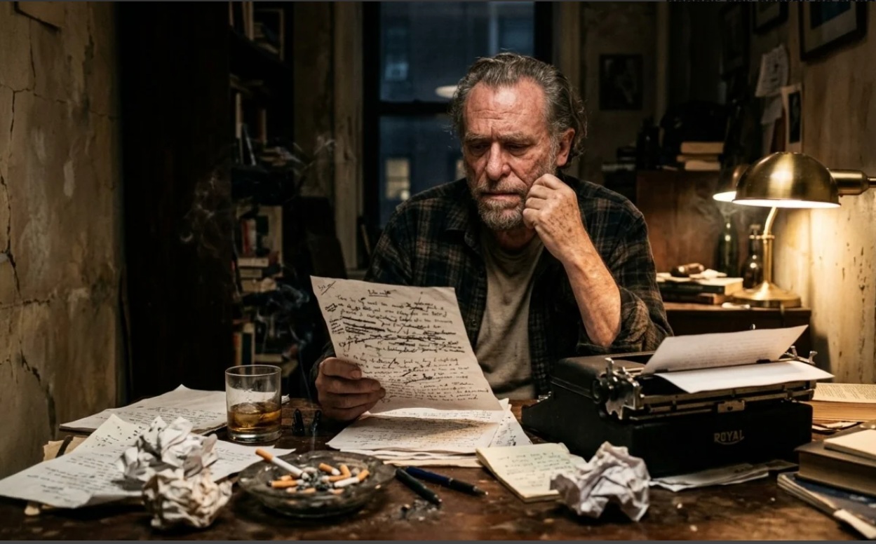 CHARLES BUKOWSKI: O escritor mais ranzinza e genial da literatura marginal - Por Marcos Souza