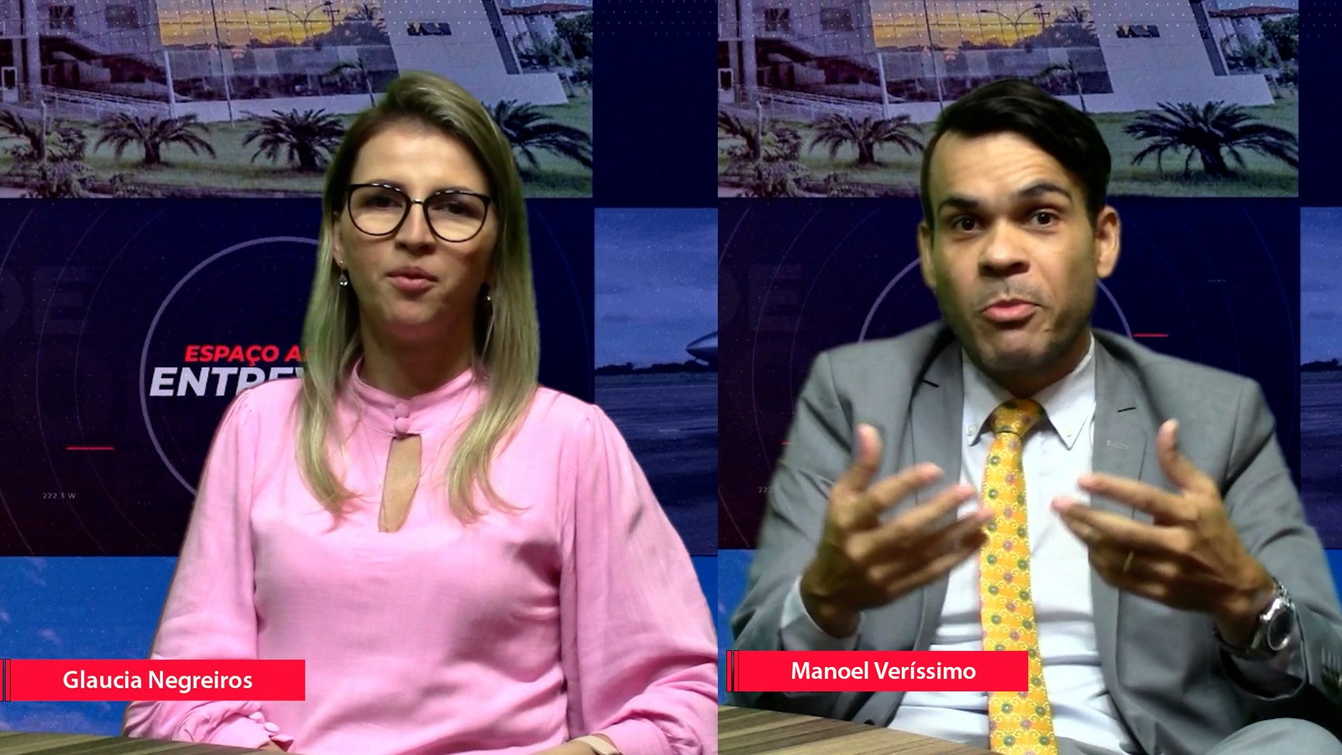 ASSISTA: Espaço Aberto Entrevista com Glaucia Negreiros e o adv. Manoel Veríssimo