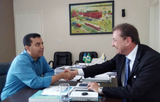 Deputado Garçon, lider da bancada federal, visita prefeito Hildon Chaves e reafirma parceria