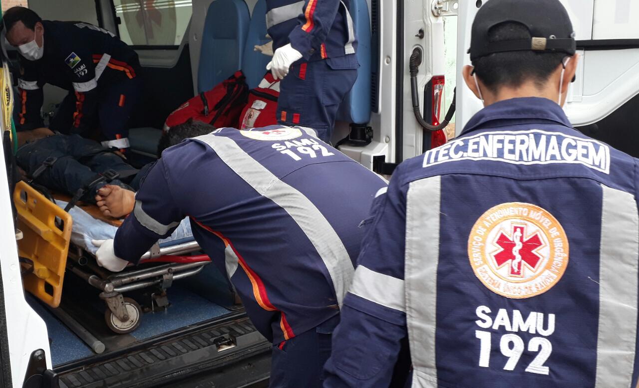 ROUBADA: Motociclista é preso no hospital após grave acidente