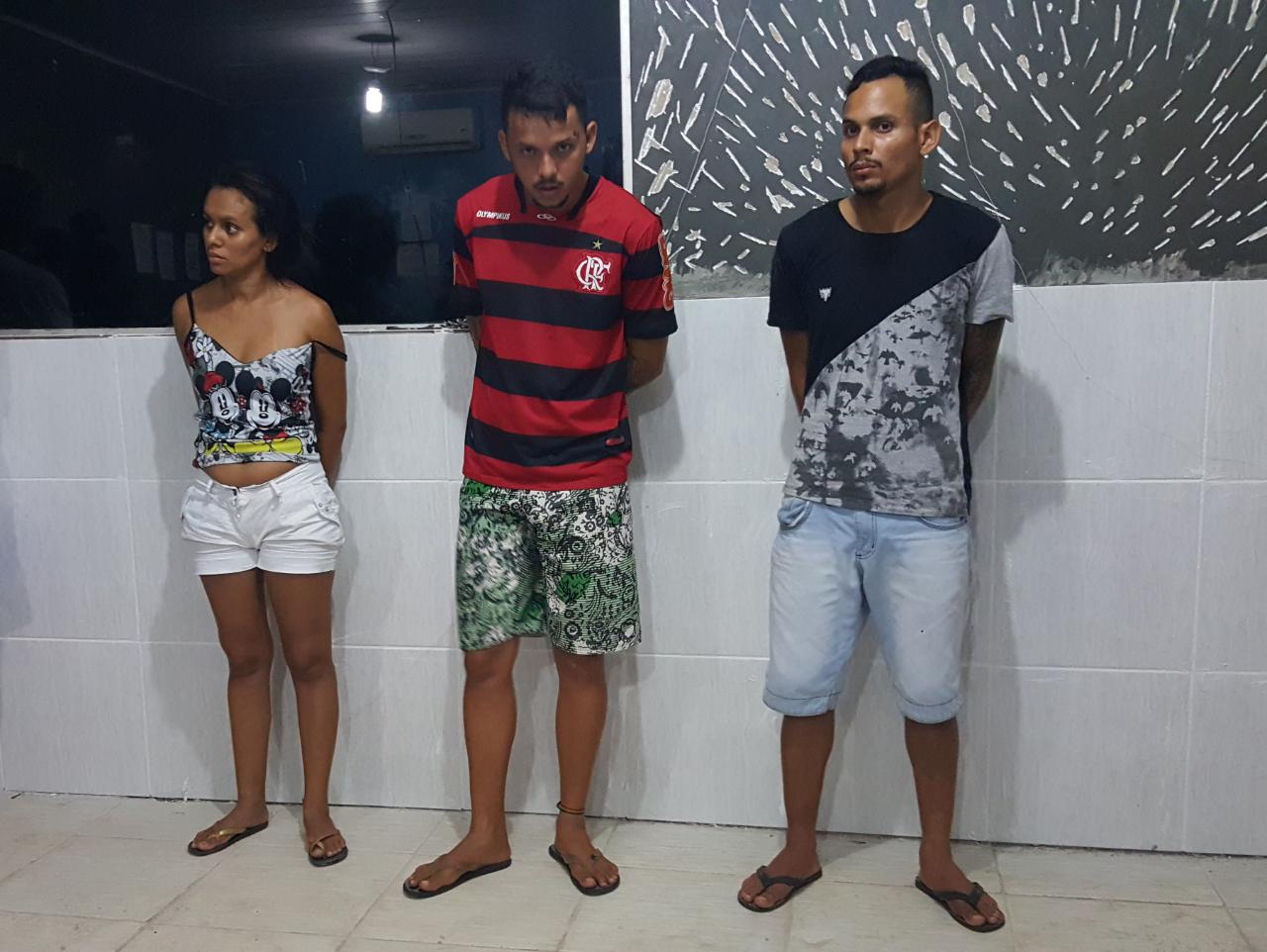 TRÁFICO: Trio é preso com quase 25 quilos de maconha na Zona Sul