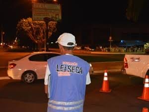 LEI SECA: Confira o número de presos em blitz na capital