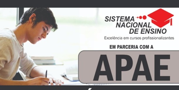 IMPERDÍVEL : Cursos R$49,90 na Apae