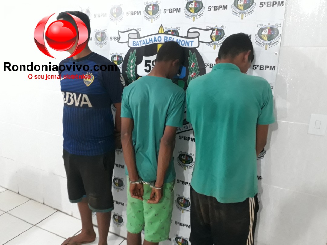 ARRASTÃO: Adolescentes são detidos após assaltos na zona Leste