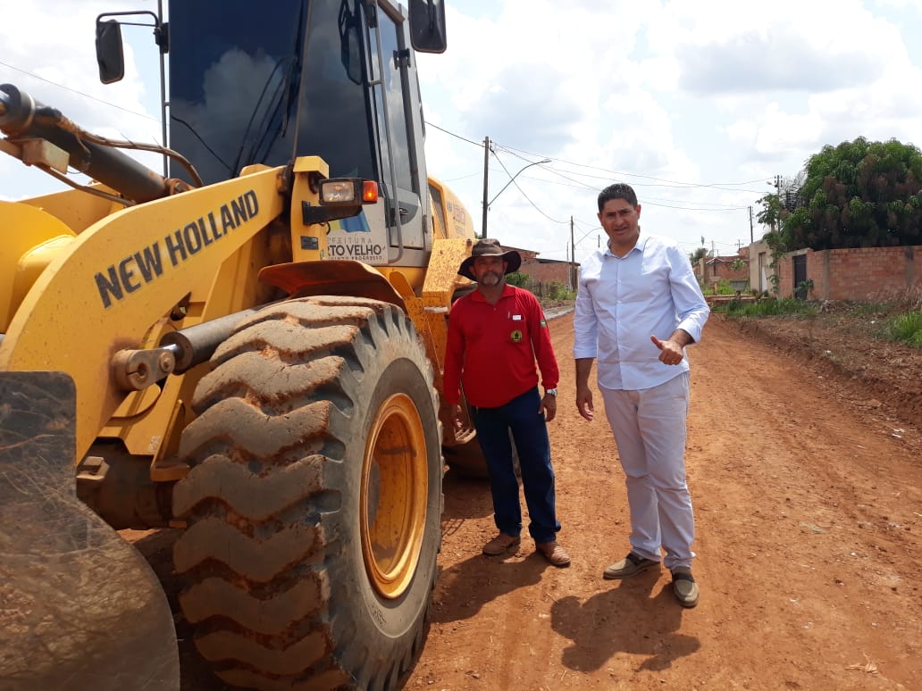 PEDIDO ATENDIDO: Márcio Pacele agradece limpeza e encascalhamento de ruas no Parque Amazônia