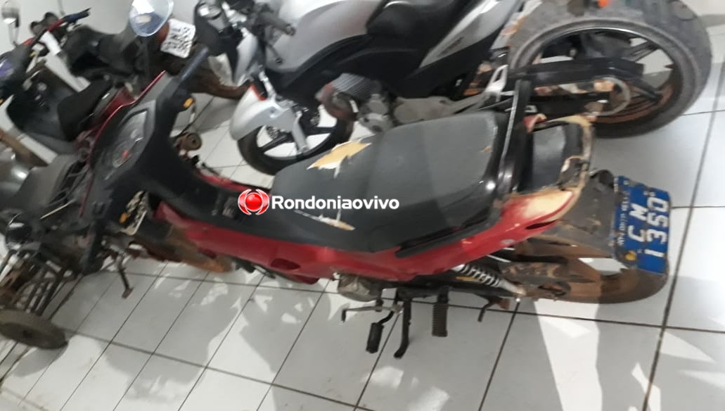 NO FLAGRA: Mulher persegue e suspeito é preso com moto furtada comprada na OLX