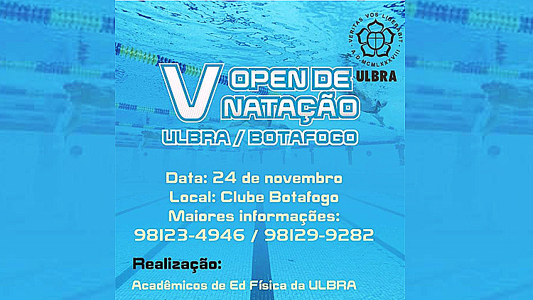 BRAÇADAS: Vem aí Open de Natação Ulbra/Botafogo em Porto Velho