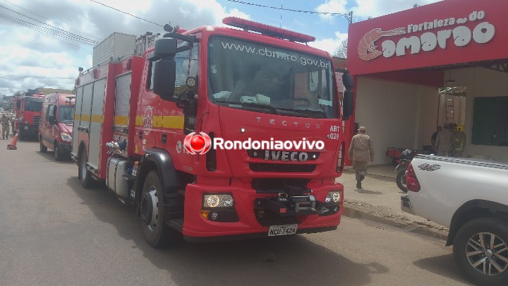 FOGO: Mais um incêndio em estabelecimento comercial na capital