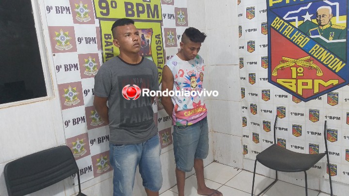 ARRASTÃO: Foragido e comparsa são presos após assalto em lan house com arma falsa