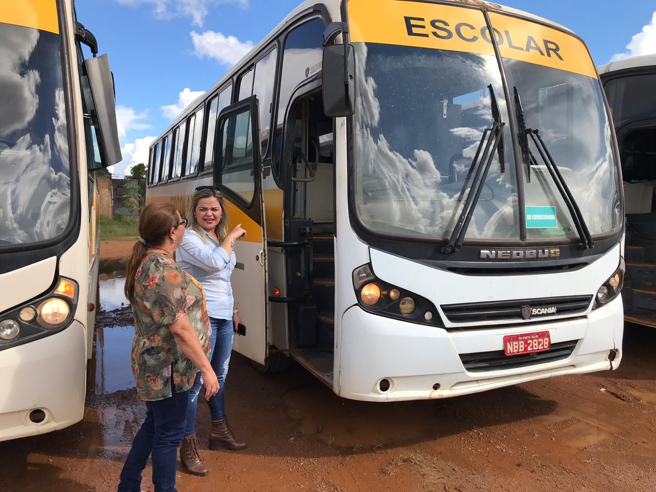 TRANSPORTE ESCOLAR: Ônibus sucateados serão levados para Ponta do Abunã, dizem vereadoras