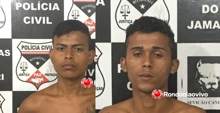 DENÚNCIA: Polícia Civil prende dupla flagrada com motocicleta Biz roubada