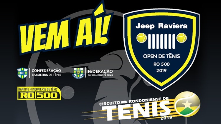 TORNEIO: Inscrições abertas para o Jeep Raviera Open de Tênis RO 500