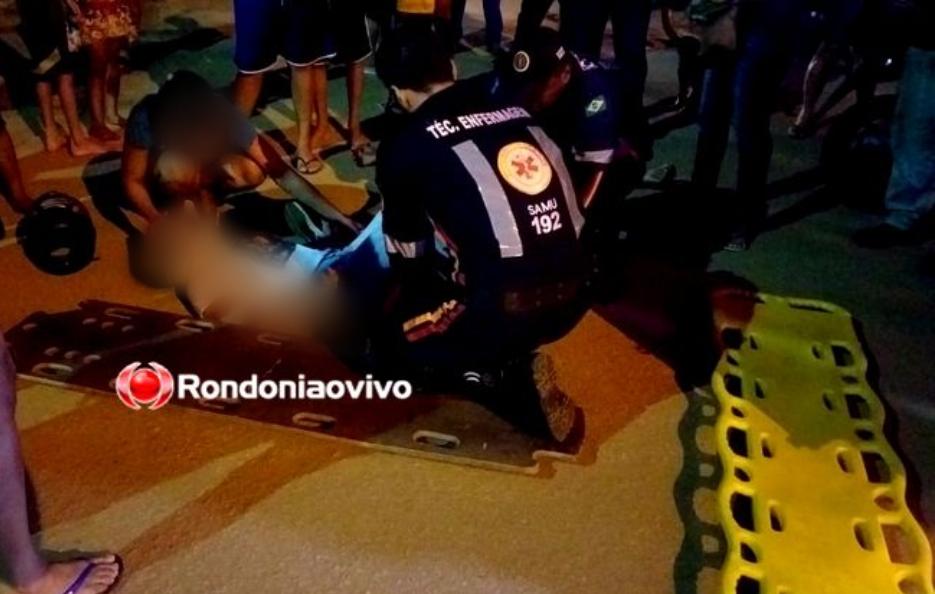 NA MADRUGADA: Mulher é perseguida, derrubada de moto e atacada por ex-namorado 