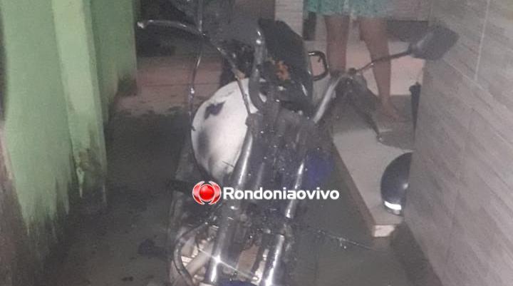 INVESTIGAÇÃO: Motocicleta de jornalista é incendiada em residência na zona Sul