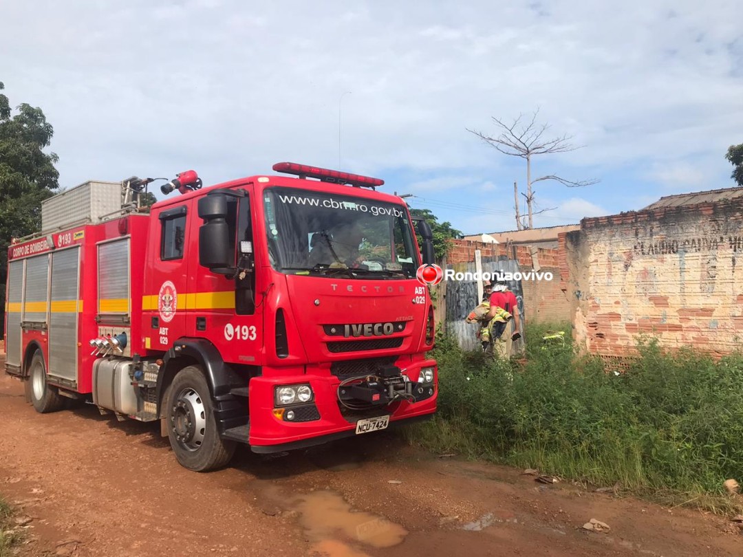 PÂNICO: Residência pega fogo e Corpo de Bombeiros é acionado às pressas