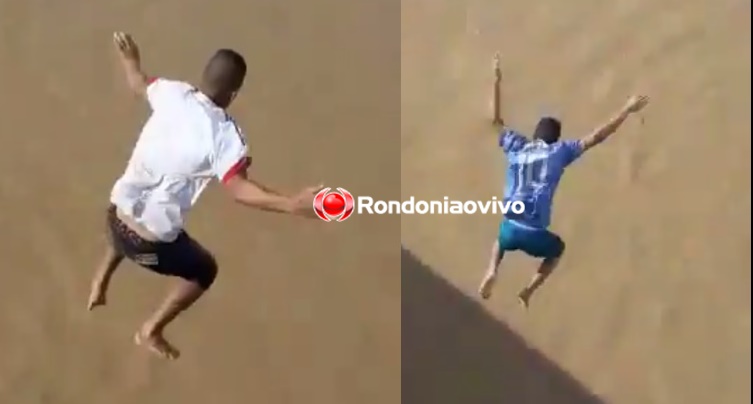 ASSISTA: Jovens são filmados pulando da ponte do rio Madeira em Porto Velho