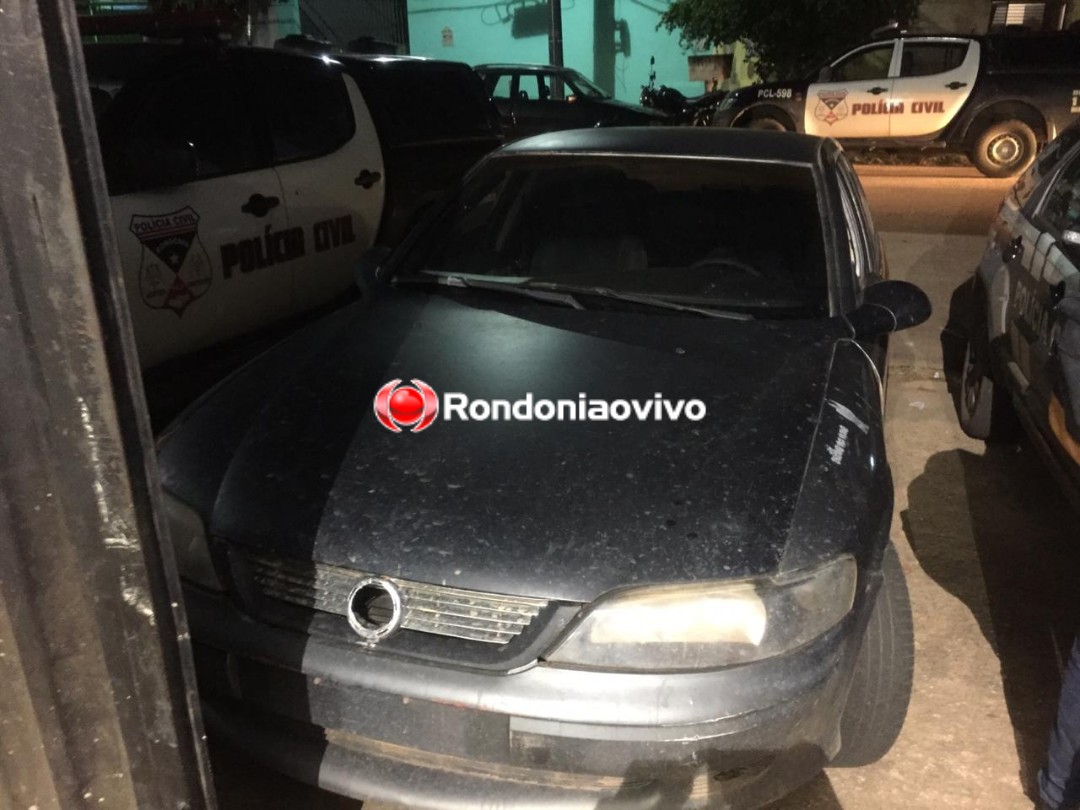 FLAGRANTE: Batalhão de Choque prende ocupantes de carro com arma de fogo