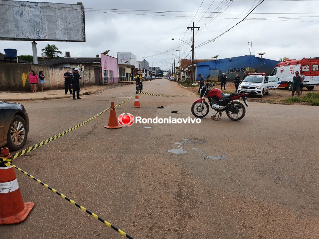 ACIDENTE: Motociclista morre após colisão com caminhão na capital