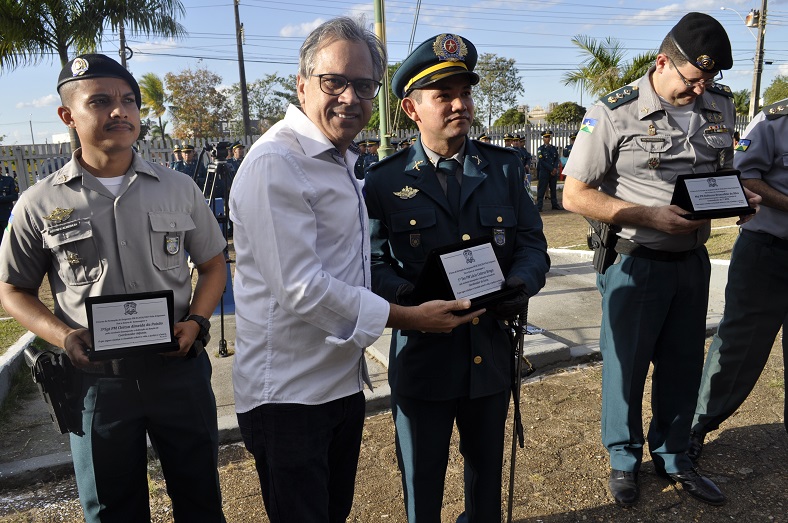 ARIQUEMES: Geraldo da Rondônia prestigia formatura de novos sargentos da PM